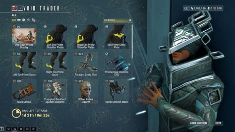 Baro Ki’Teer Inventory and Recommendations in Warframe Aug .